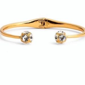 Kate Spade Gold Tone Lady Marmalade Crystal Banflw